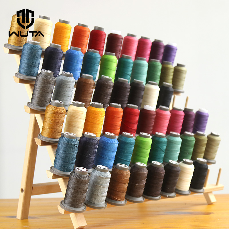 Leatherwork Accessories - WUTA 1セット 20個入り レザークラフト糸 丸型ワックス糸 ポリエステル手縫い糸