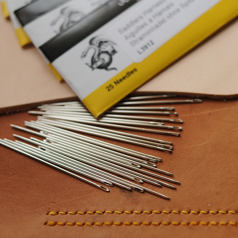 Leatherwork Accessories - ハンドニードル ブリティッシュ ジョンジェームス レザーウェアニードル ラウンドニードル DIY