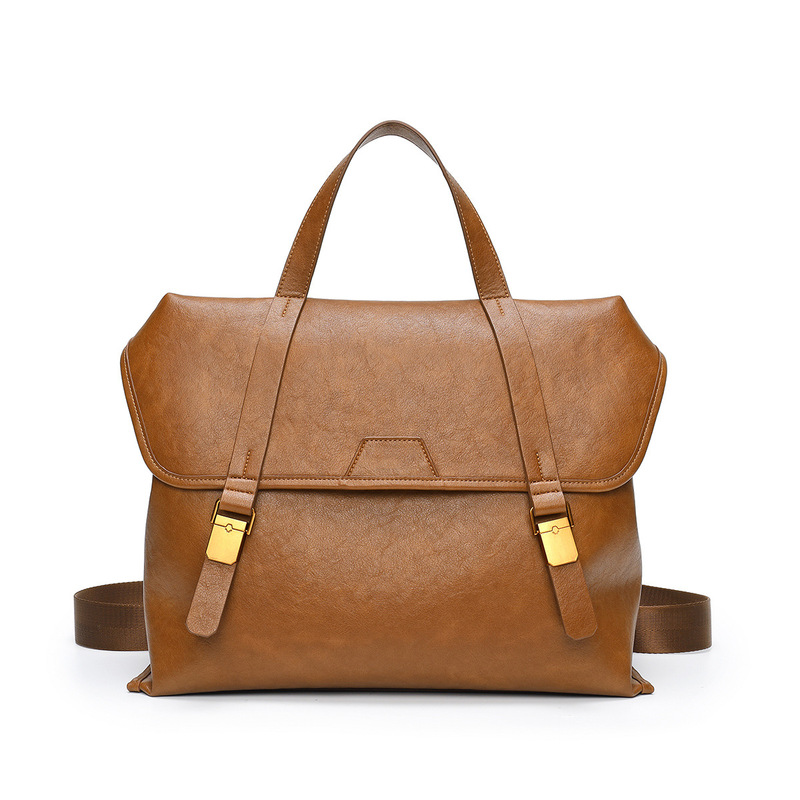 100%本革製ヴィンテージスタイルハンドバッグ、大容量ワーク - Leather Work Womens Backpack のレビューと価格