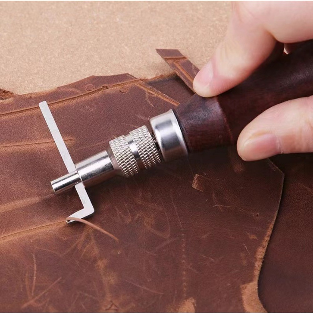 1PC Adjustable Leather Edge St - Leatherwork Accessories のレビューと価格