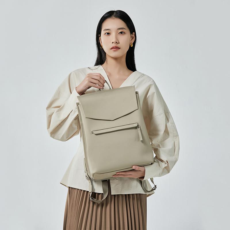 ファッション新日本と韓国のシンプルなカジュアル多用途バックパ - Leather Work Womens Backpack のレビューと価格
