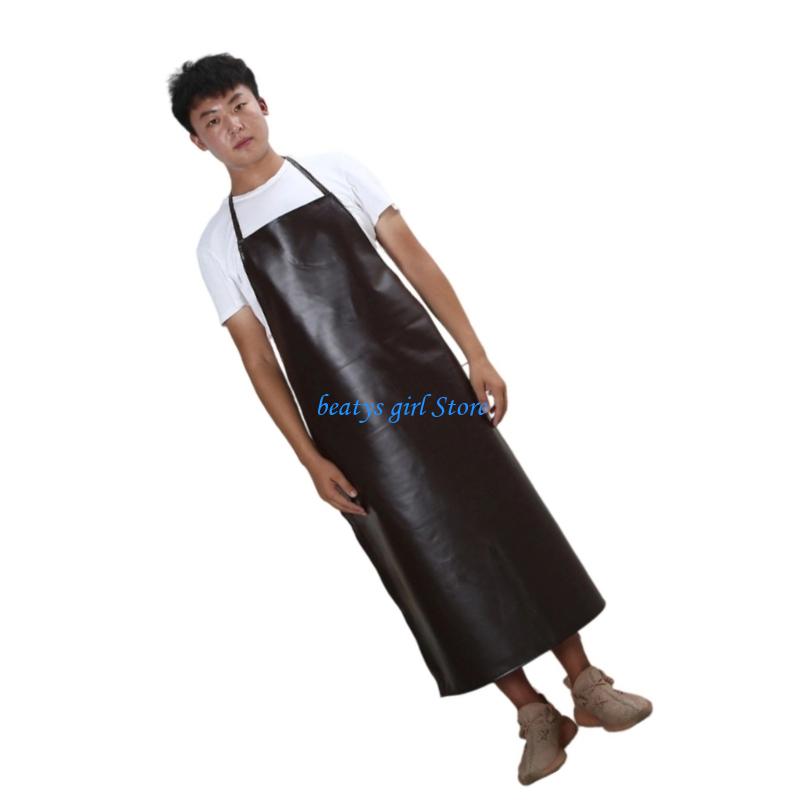 C7AB プロフェッショナル グレードの厚みのある PU レ - Leatherwork Apron のレビューと価格