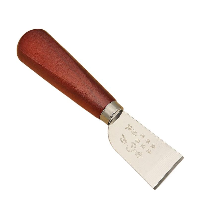 [F] 木製ハンドル付き革漉きナイフ、DIYレザークラフト作 - Leatherwork Knives のレビューと価格