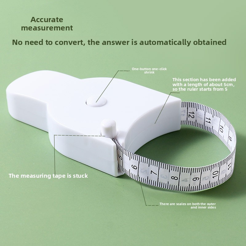 ホーム 3-in-1 腰囲、腕囲、脚囲用テープメジャー -  - Leatherwork Ruler のレビューと価格