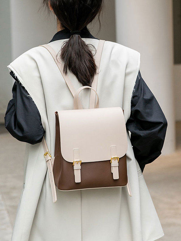 ファッションレディーススモールバックパックパース - 旅行、 - Leather Work Womens Backpack のレビューと価格