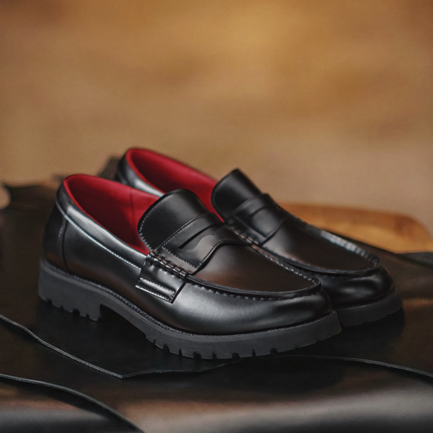 マデン レディース スリッポン ローファー ラウンドトゥ レ - Leather Work Flats Women のレビューと価格