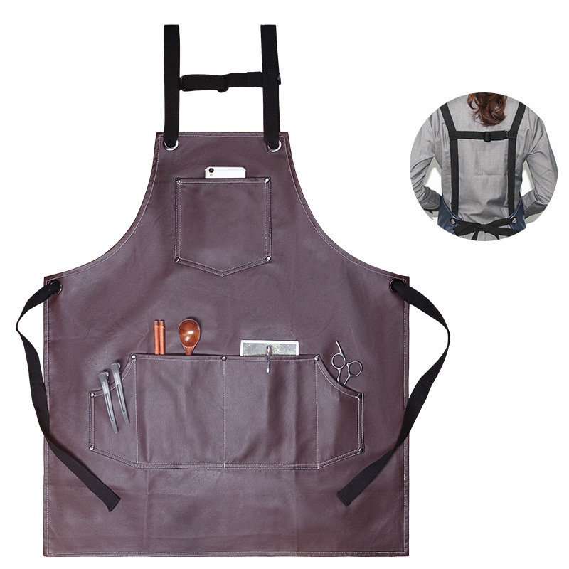ソフトレザーpu,ケータリング,ワーク,キッチン料理,シンク - Leatherwork Apron のレビューと価格