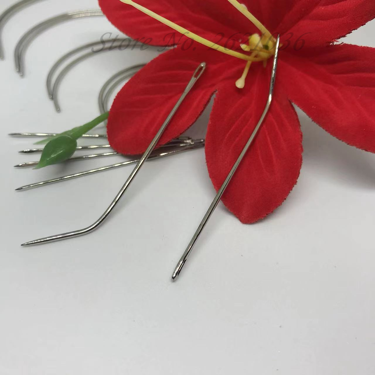 革縫い針セット - 曲線針と三角針、頑丈な室内装飾品と革工芸 - Leatherwork Accessories のレビューと価格