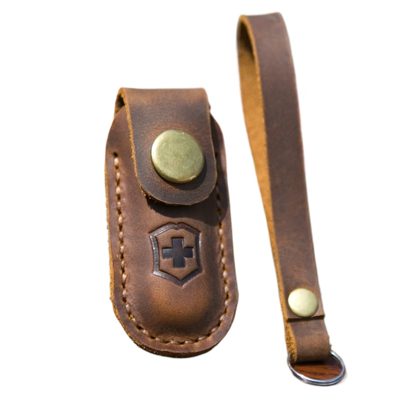 スイスナイフ、レザーケース保護ケース、鞘、ポータブルレトロ折 - Leatherwork Knives のレビューと価格