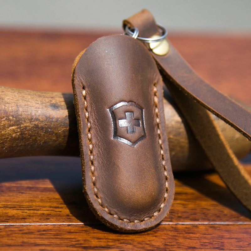 スイスナイフ、レザーケース保護ケース、鞘、ポータブルレトロ折 - Leatherwork Knives のレビューと価格