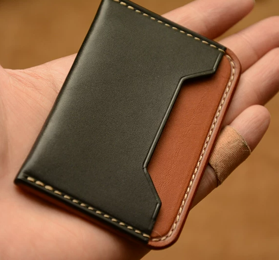 DIYレザークラフト用ナイフ型シンプルカードホルダー抜き型1 - Leatherwork Knives のレビューと価格