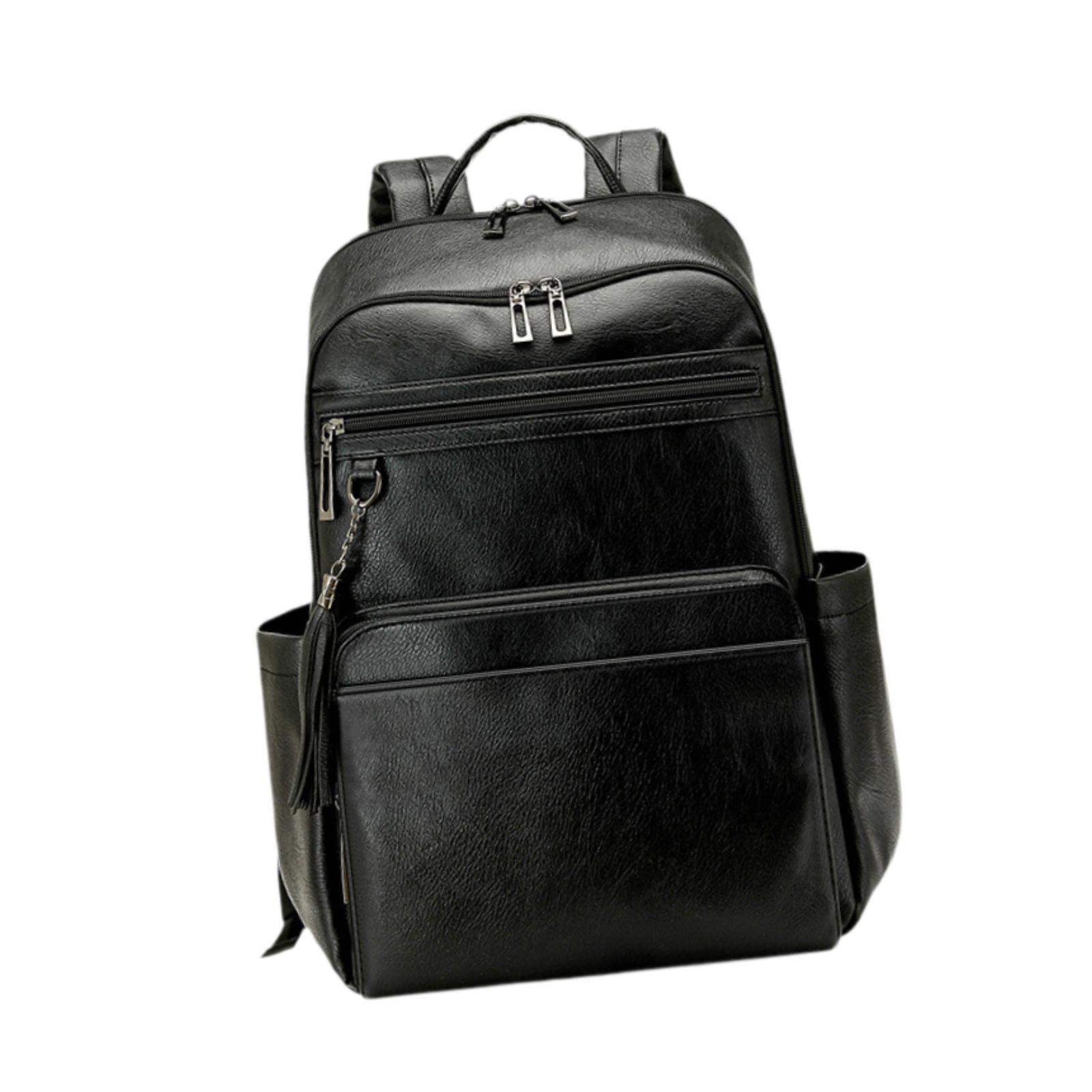 高級PUレザー製レディーストラベルバッグ、コンバーチブルバッ - Leather Work Womens Backpack のレビューと価格